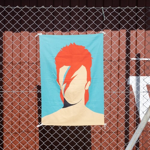 Grand fanion en polyester RPET avec impression en quadrichro thumbnail 5