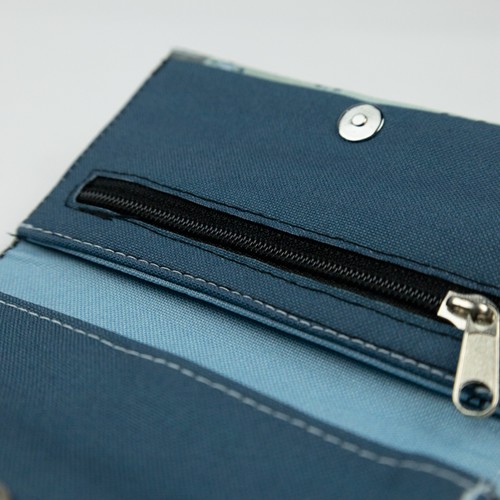 Portefeuille porte-monnaie en polyester, impression quadrich thumbnail 7