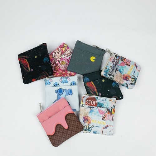 Bourse en polyester RPET à deux poches, impression en quadri thumbnail 9