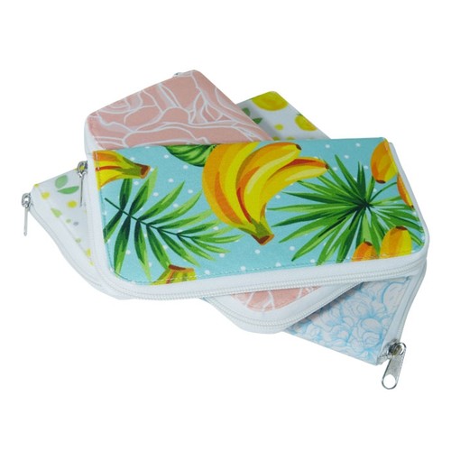 Portefeuille pour femme en polyester, entièrement imprimé thumbnail 8