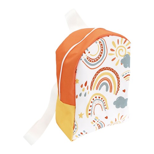 Petit sac à dos en polyester RPET avec impression en quadric thumbnail 4