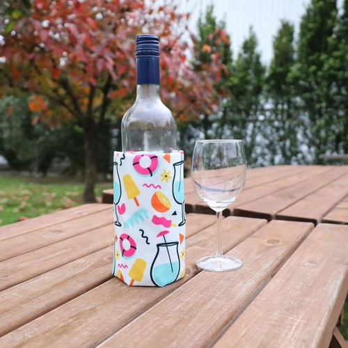 Rafraîchisseur de bouteille - polyester full color
