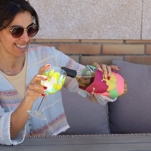 Rafraîchisseur de bouteille - polyester full color