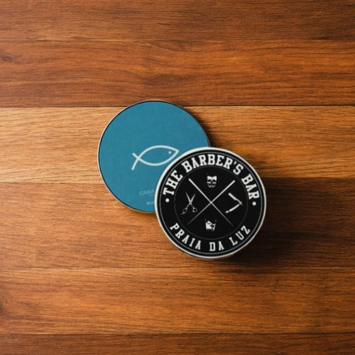 POSAVASOS DE CARTÓN 8CM UN COLOR 1 LADO