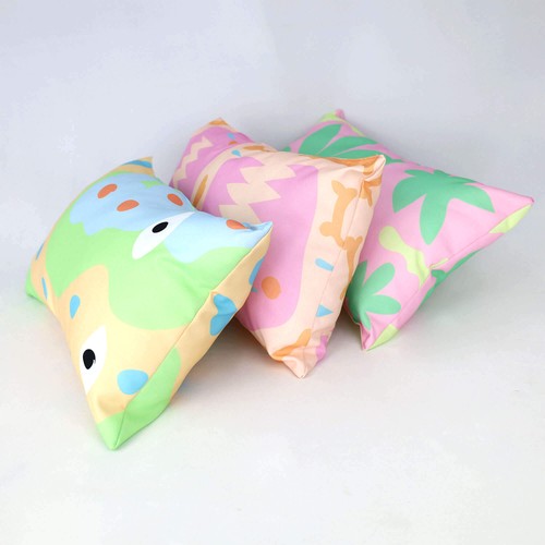 Coussin l rempli - polyester full color thumbnail 5