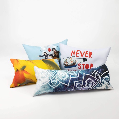 Coussin rempli - polyester full color thumbnail 6