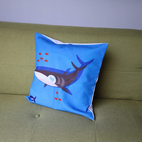 Housse coussin xl - polyester full color