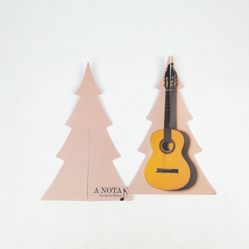 Sapin deNoël 20cm imprimé couleur 2 faces thumbnail 7