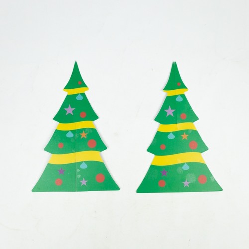 Sapin deNoël 20cm imprimé couleur 2 faces thumbnail 8