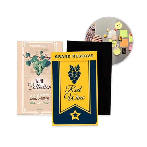 Aimants en bois gravés uv 6,5x4cm