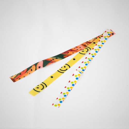 Bracelet polyester sublimation 1 face - full color thumbnail 5