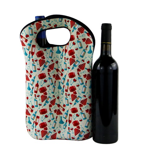Sac pour 2 bouteilles enNéoprène full print thumbnail 8