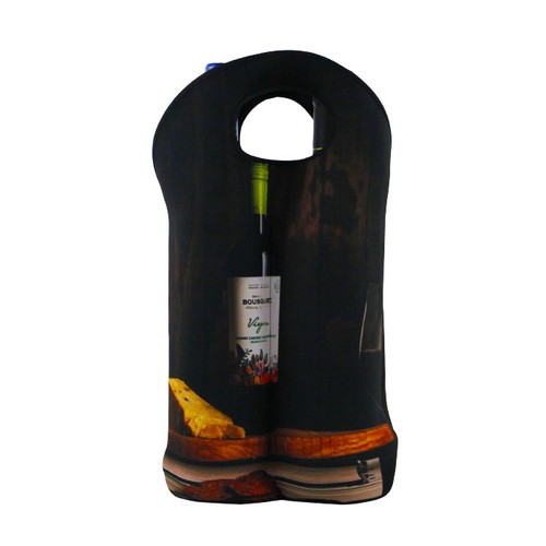 Sac pour 2 bouteilles enNéoprène full print thumbnail 4