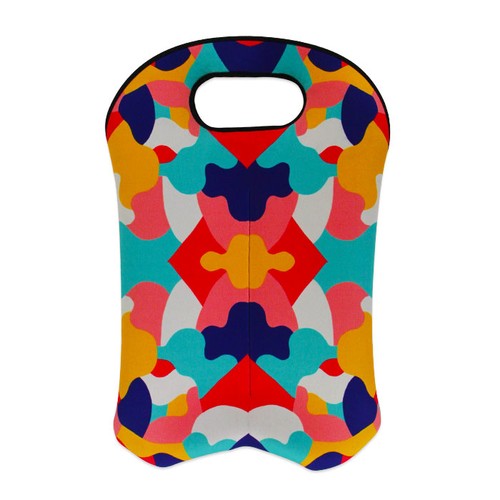 Sac pour 2 bouteilles enNéoprène full print thumbnail 13