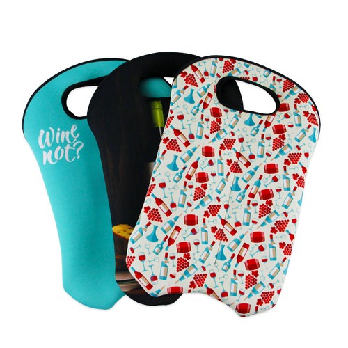 Sac pour 2 bouteilles enNéoprène full print thumbnail 7