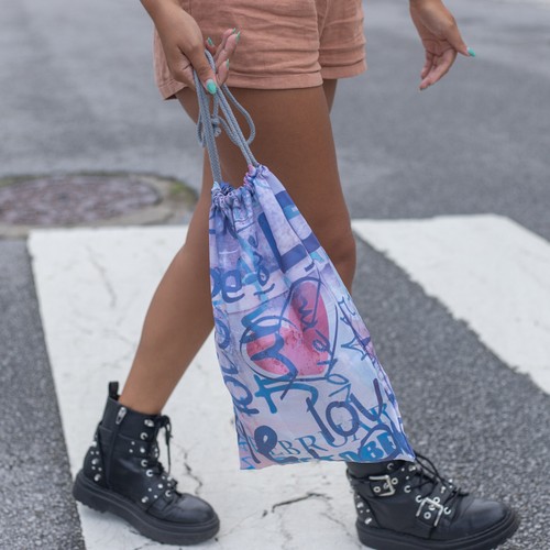 Sac pochette etui modele xxl - polyester full color