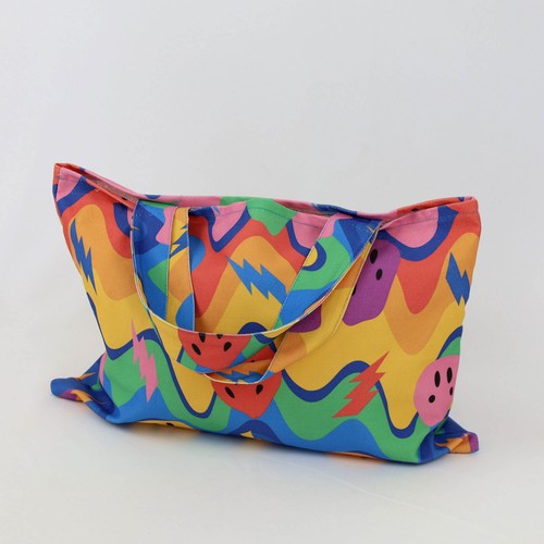 SAC AVEC ANSES EN COTON. IMPRESSION TOTALE INC thumbnail 7