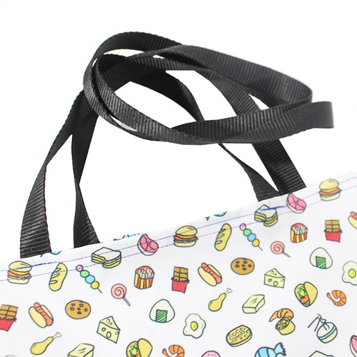 Sac avec bandes sur polyester. Impression totale inc. thumbnail 7