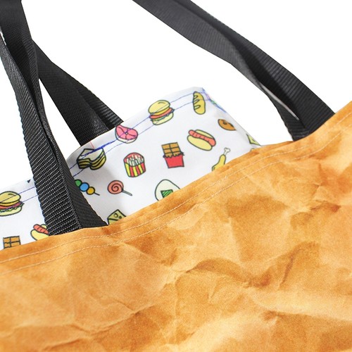 Sac avec poignées en polyester RPET avec impression en quadr thumbnail 6