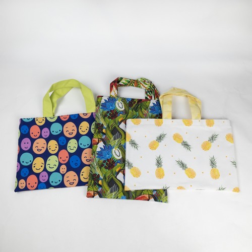 Sac en polyester a3 avec doublure tnt. Impression quadrichro thumbnail 9