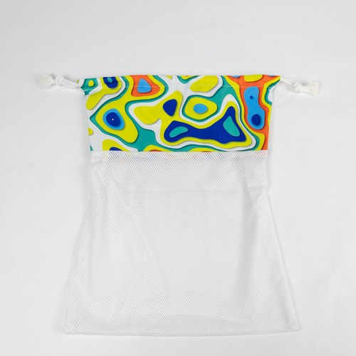 Sac cordon pour fruits en filet et polyester imp total thumbnail 10