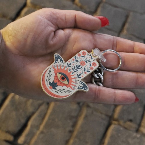 LLAVERO DE MADERA PERSONALIZABLE