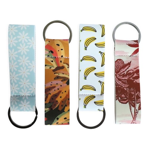 RUBAN PORTE-CLÉS EN MS AVEC IMPRESSION TOUTE COULEUR, AVEC U