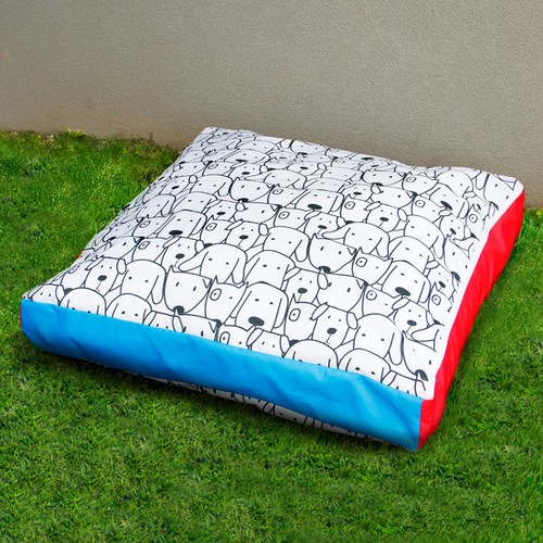 Oreiller pour chien imperméable avec rembourrage. Petite tai thumbnail 5