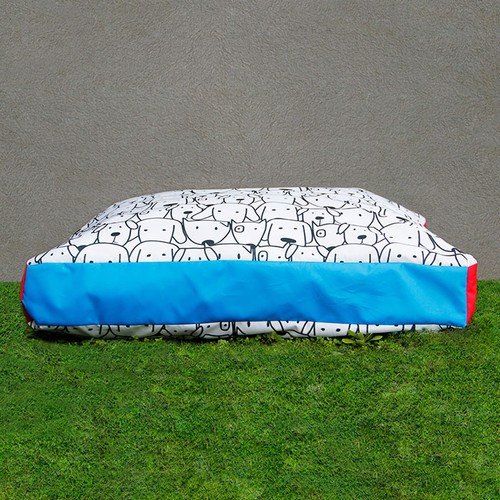 Oreiller pour chien imperméable avec rembourrage. Petite tai thumbnail 7