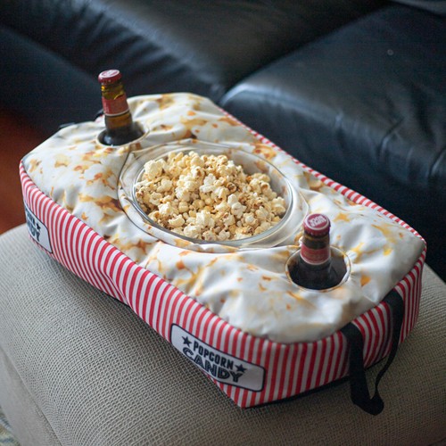 Coussin pour collations et boissons avec remplissage intégra