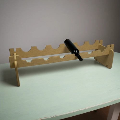 BOTELLERO APILABLE PARA 6 BOTELLAS PERSONALIZABLES