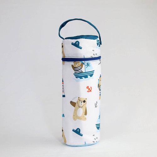 Sac isotherme pour bouteille en polyester, impression intégr thumbnail 5