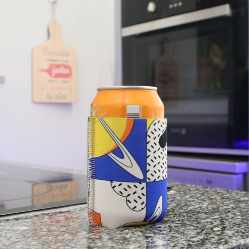 Housse Isolante Pour Canettes, Néoprène, Imp Total Quadriche