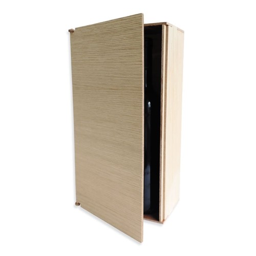 BOÎTE À VIN EN BOIS 1 UND IMP. NON INCLUS thumbnail 4