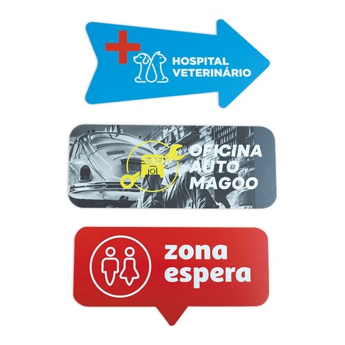 20X10CM SIGNE EN PVC 3MM