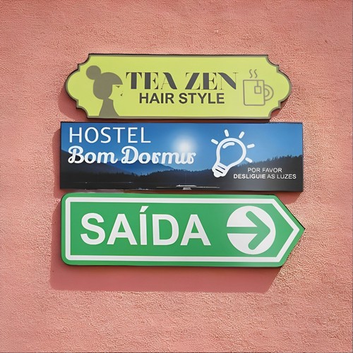 50X15CM SIGNE EN PVC 3MM