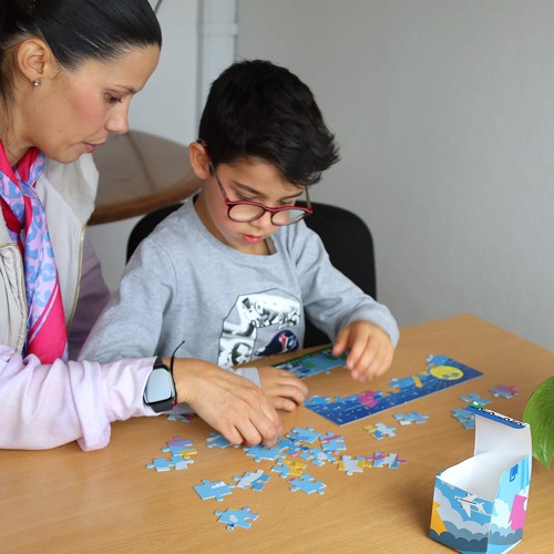 Puzzle carton A4 + emballage– 56 piéces full color thumbnail 5