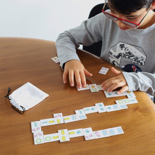 Jeu de domino impression totale + embalage