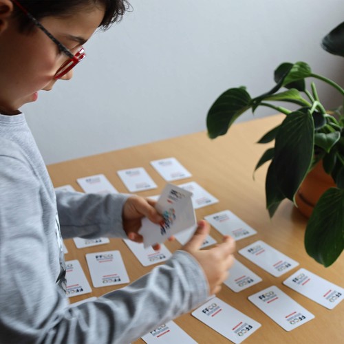 JEU DE MEMOIRE 40 PIECES AVEC CARTE BOITE IMP. QUADRICROME