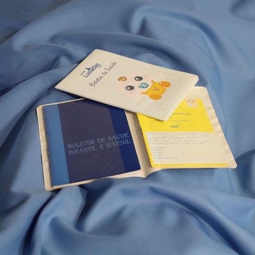 Porte-billets de vaccination en quatre couleurs w/ms