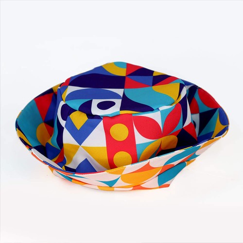 BONNET POLYESTER RÉVERSIBLE PANAMA thumbnail 6