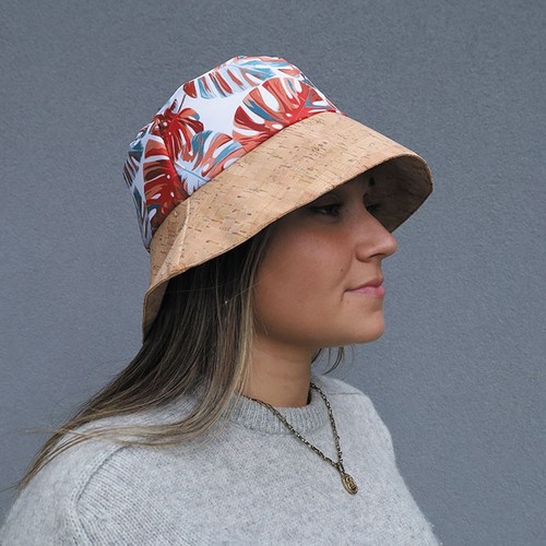 PANAMA RÉVERSIBLE EN POLYESTER ET CADRES EN LIÈGE INCLUS thumbnail 8