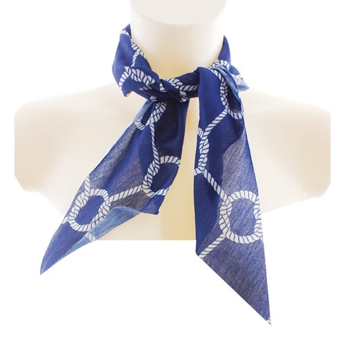 Foulard modele triangle touche coton - polyester full color thumbnail 9