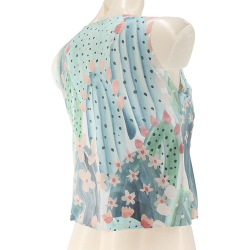 Top en polyester taille unique avec une touche de coton enti thumbnail 7