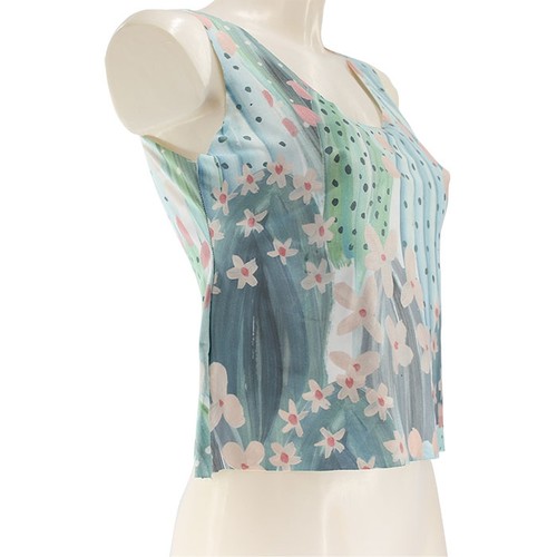 Top en polyester taille unique avec une touche de coton enti thumbnail 4
