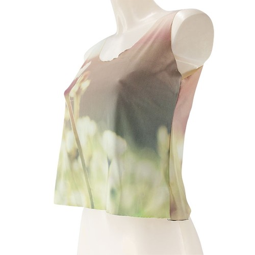 Top en polyester taille unique avec une touche de coton enti thumbnail 6