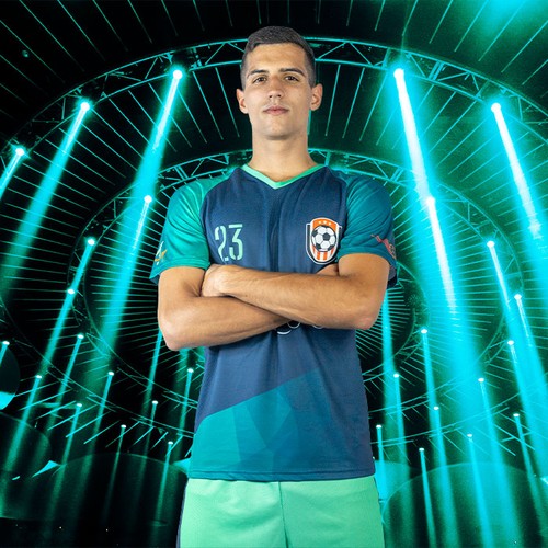 CAMISETA DEPORTIVA SUPERIOR, POLIÉSTER, IMP. TOTAL