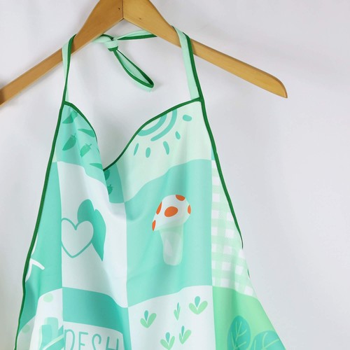 Tablier adulte en polyester total printing inc. thumbnail 4