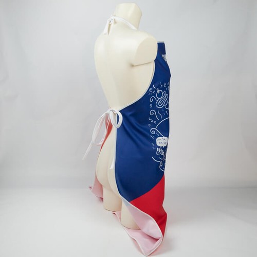 Tablier adulte en polyester RPET avec impression en quadrich thumbnail 6