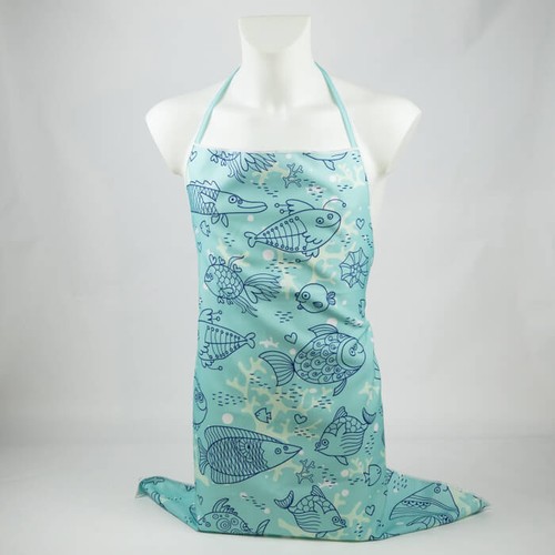 Tablier adulte en polyester RPET avec impression en quadrich thumbnail 7